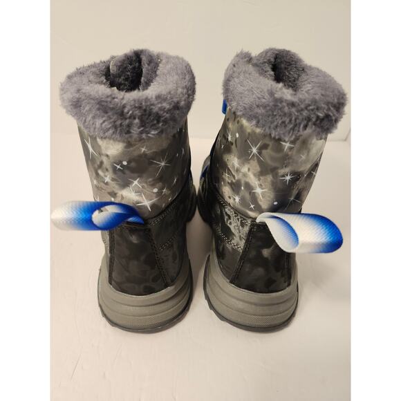 Snow Winter Boots Kids Unisex  Slip Resistant Outdoor Lined NEW Sz EU 34 US 2.5 - Picture 5 of 11